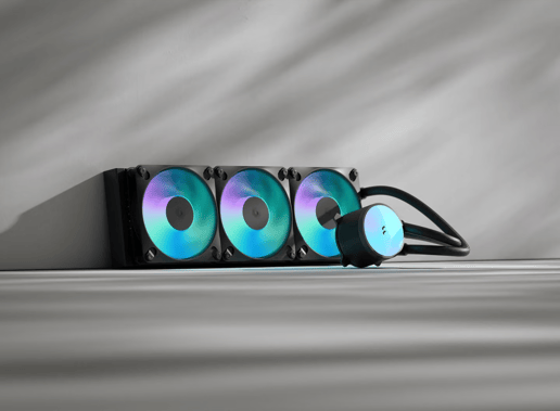 Fractal Design Radius 360 RGB AIO CPU Cooler, Black