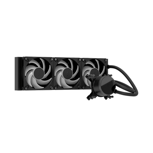 Fractal Design Radius 360 RGB AIO CPU Cooler, Black