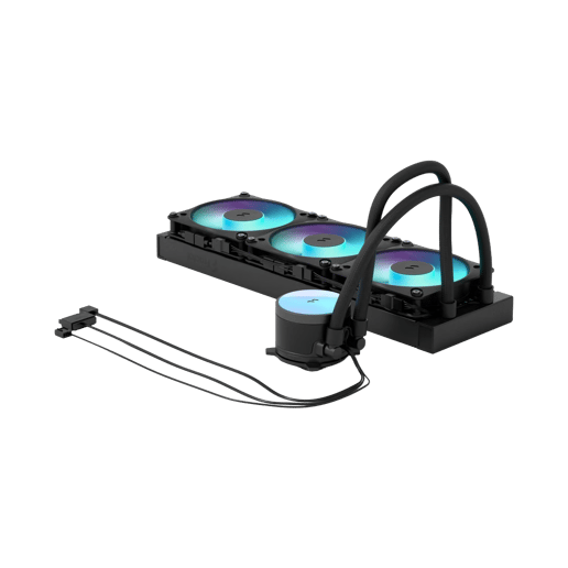 Fractal Design Radius 360 RGB AIO CPU Cooler, Black