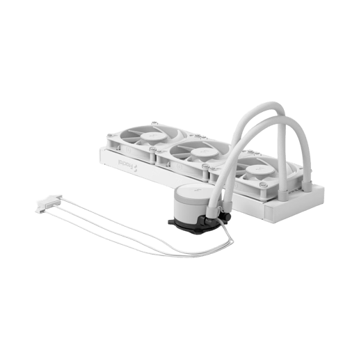 Fractal Design Radius 360 RGB AIO CPU Cooler, White