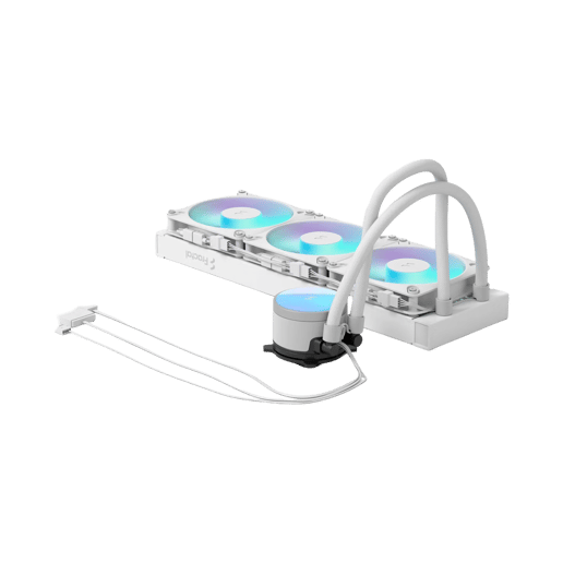 Fractal Design Radius 360 RGB AIO CPU Cooler, White
