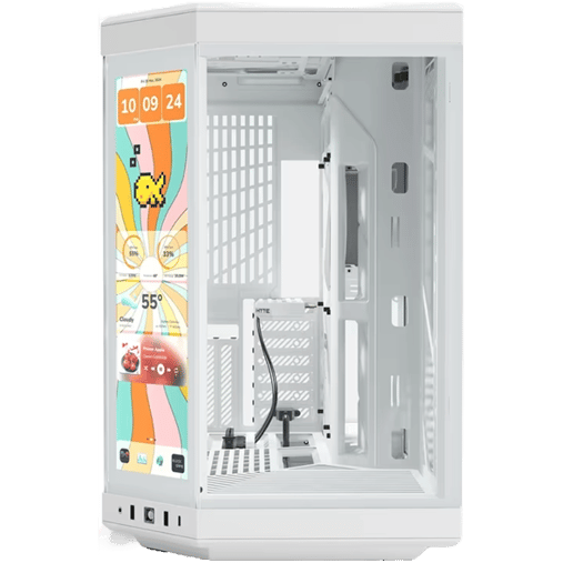 HYTE Y70 Touch Infinite Mid Tower Gaming Case - White 
