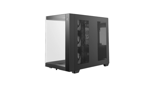 DeepCool CG530U 4F Mid Tower Gaming Case - Black 