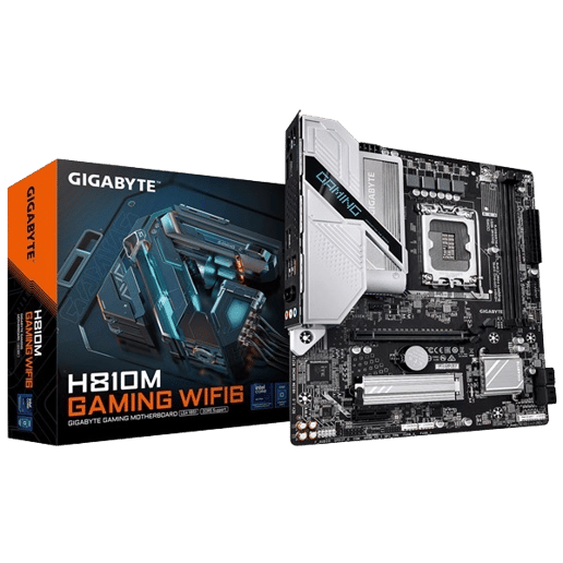 Gigabyte H810M GAMING WIFI6 mATX Motherboard for Intel LGA1851 CPUs