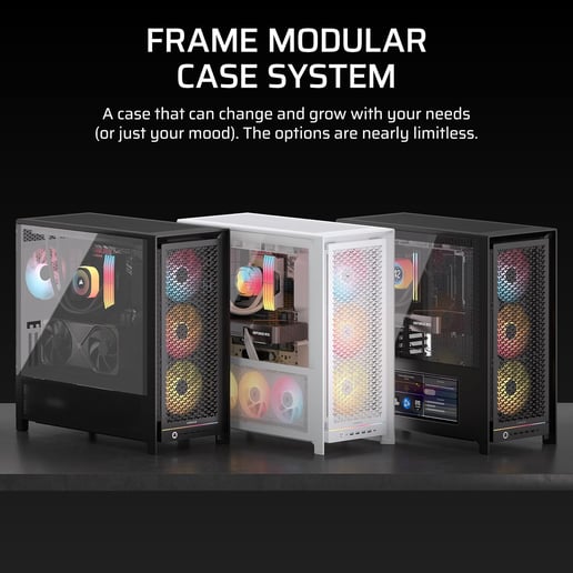 Corsair FRAME 5000D RS Mid Tower Gaming Case - Black 