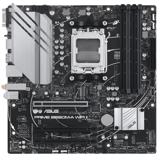 ASUS Prime B650M-A WIFI II mATX Motherboard for AMD AM5 CPUs