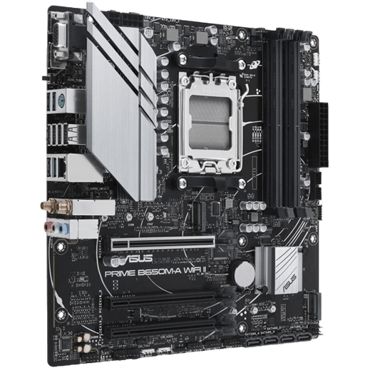 ASUS Prime B650M-A WIFI II mATX Motherboard for AMD AM5 CPUs