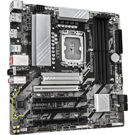 Gigabyte B860M DS3H WIFI6E mATX Motherboard for Intel Socket 1851 CPUs
