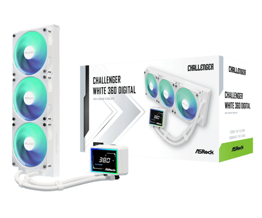 AsRock Challenger 360 AIO Digital White