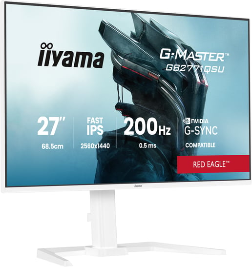 iiyama GB2771QSU-W1 27" Gaming Monitor - Fast IPS, 200Hz, 0.5ms, Speakers, HDMI