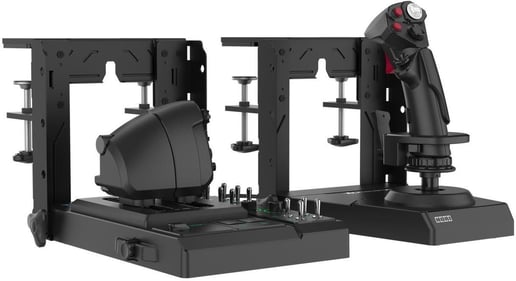 HORI HOTAS Flight Control System & Mount for Windows 11/10
