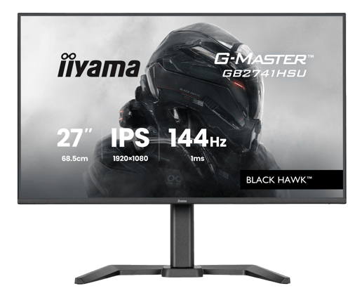 iiyama   27" Monitor - IPS, 144Hz, 1ms, HDMI, DP