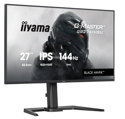 iiyama   27" Monitor - IPS, 144Hz, 1ms, HDMI, DP