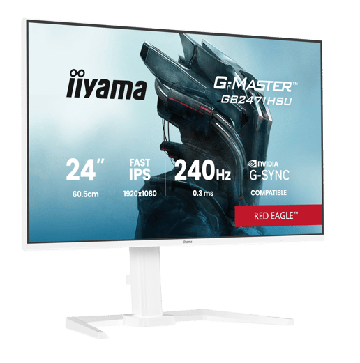 iiyama   24" Monitor - Fast IPS, 240Hz, 0.3ms, HDMI, DP