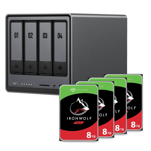 Ugreen NASync DXP4800 Plus 4-Bay NAS - 32TB