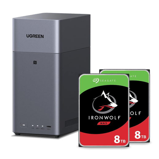 Ugreen NASync DH2300 2-Bay NAS - 16TB
