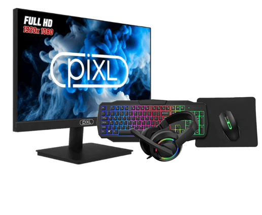 Horizon Ryzen 7 5700G Pre-built Gaming PC in Black with PC & Bundle