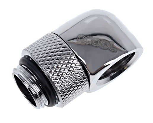 Alphacool Eiszapfen 90 Degree Rotary Extension - Chrome