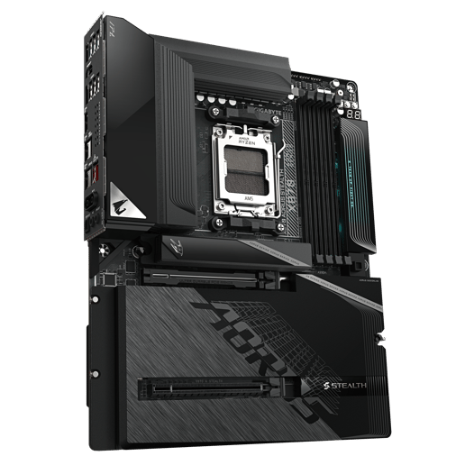 Gigabyte   ATX Motherboard for AMD Socket AM5 CPUs