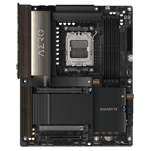 Gigabyte X870E AERO X DK WOOD ATX Motherboard for AMD Socket AM5 CPUs