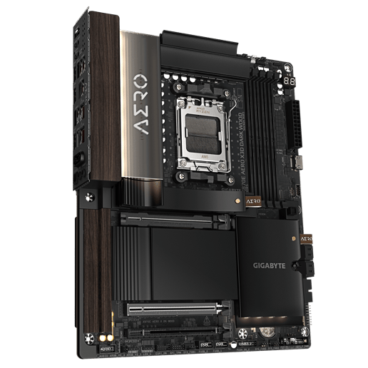 Gigabyte X870E AERO X DK WOOD ATX Motherboard for AMD Socket AM5 CPUs