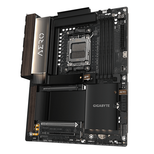Gigabyte X870E AERO X DK WOOD ATX Motherboard for AMD Socket AM5 CPUs