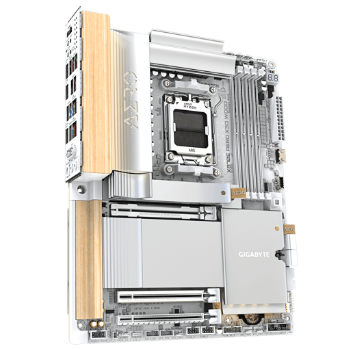 Gigabyte X870E AERO X3D WOOD ATX AM5 Motherboard