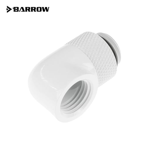 Barrow G1/4 Male Rotary to 90 Degree Rotary Female Angle - White