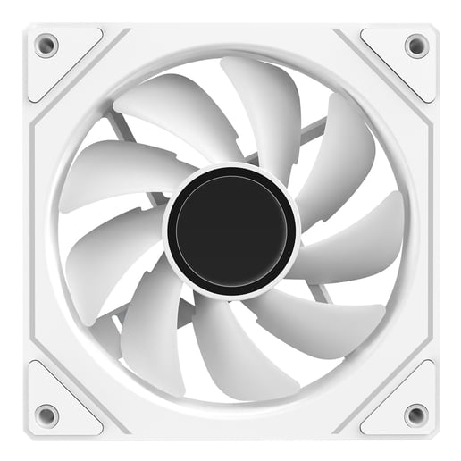 CiT Pro Storm Infinity 120mm ARGB PWM Case Fan in White