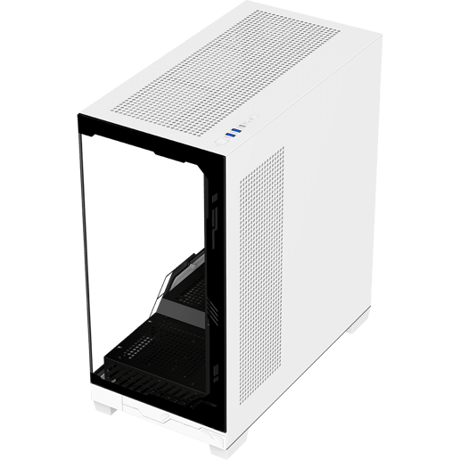 Powercool PC-ULTRA-WHT Mid Tower Gaming Case - Black/White 