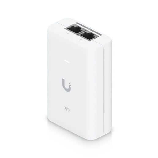 Ubiquiti U-POE+ (Previously U-POE-AT) Universal 802.3at 48V 30W Power POE+ Injector