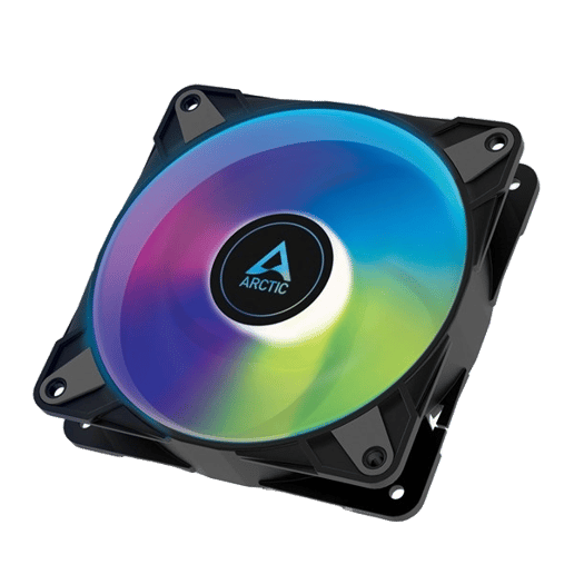 Arctic P12 PWM PST A-RGB Semi-Passive 120mm Chassis Fan in Black