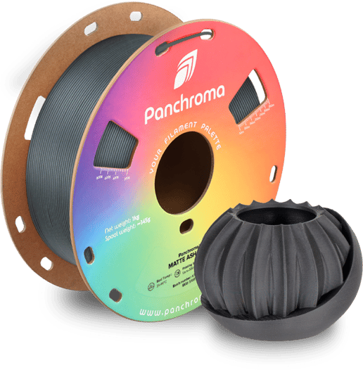 Panchroma PLA 3D FIlament Matte Ash Grey