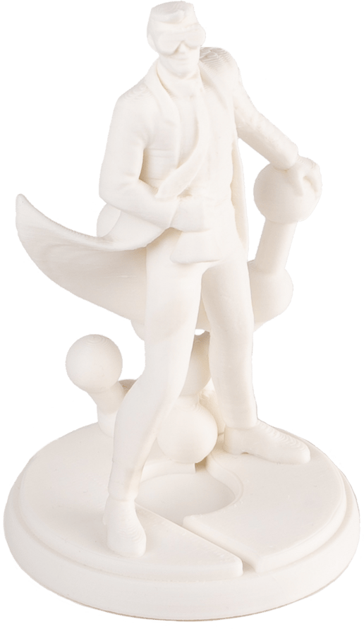 Panchroma PLA 3D Filament Matte Cotton White