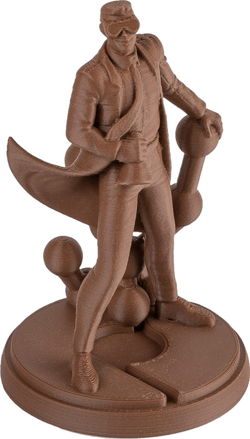 Panchroma PLA 3D Filament Matte Earth Brown