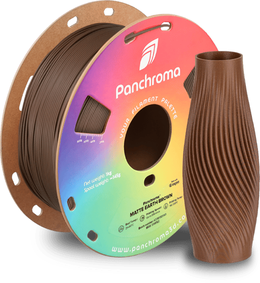 Panchroma PLA 3D Filament Matte Earth Brown