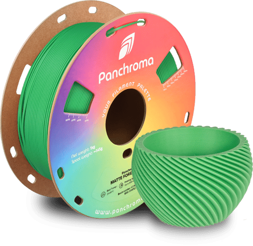 Panchroma PLA 3D Filament Matte Forest Green