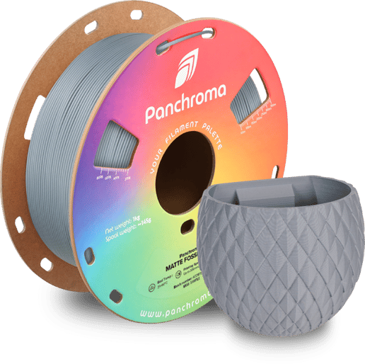Panchroma PLA 3D Filament Matte Fossil Grey