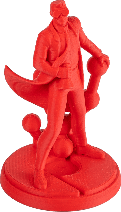 Panchroma PLA 3D Filament Matte Lava Red