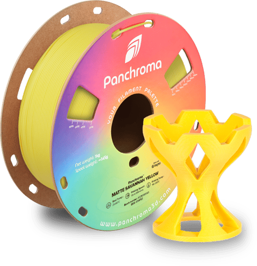 Panchroma PLA 3D Filament Matte Savannah Yellow