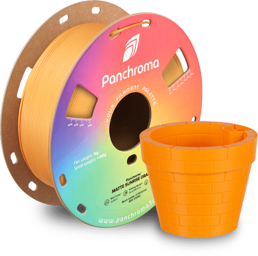 Panchroma PLA Matte Sunrise Orange