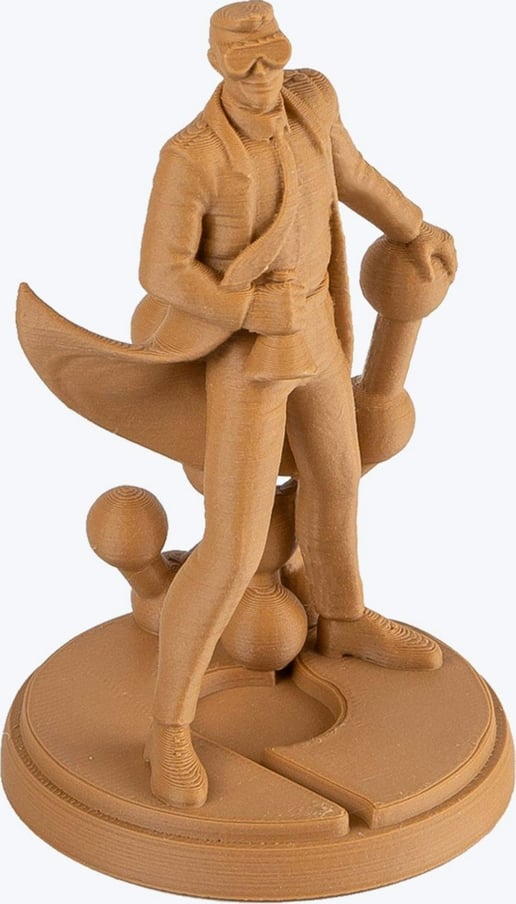 Panchroma PLA 3D FIlament Matte Wood Brown