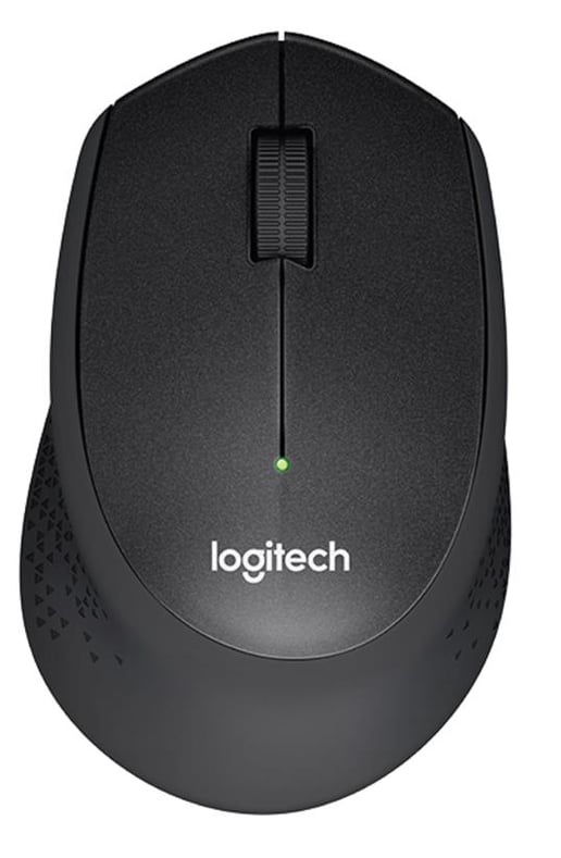 Logitech M330 Silent Plus Wireless Mice (Black) - Retail