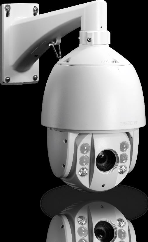 TRENDnet TV-IP450PI (1.3MP) IR Network Camera HD PoE Speed Dome Pan/Tilt/Zoom Day/Night Outdoor (V1.0R)
