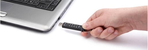 8GB iStorage datAshur USB 2.0 Flash Drive