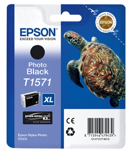 Epson T1571 Ink Cartridge - 25.9ml (Photo Black)