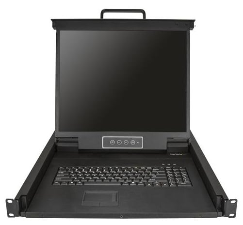 StarTech.com 1U (19 inch) Rack Mount Single-Port KVM Console