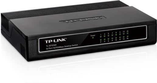 TP-Link TL-SF1016D 16-Port Desktop Switch 