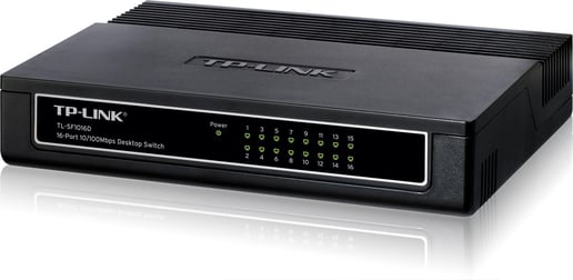 TP-Link TL-SF1016D 16-Port Desktop Switch 