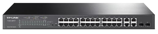TP-Link T1500-28PCT (TL-SL2428P) 24-Port 100 Mbps Desktop Switch 